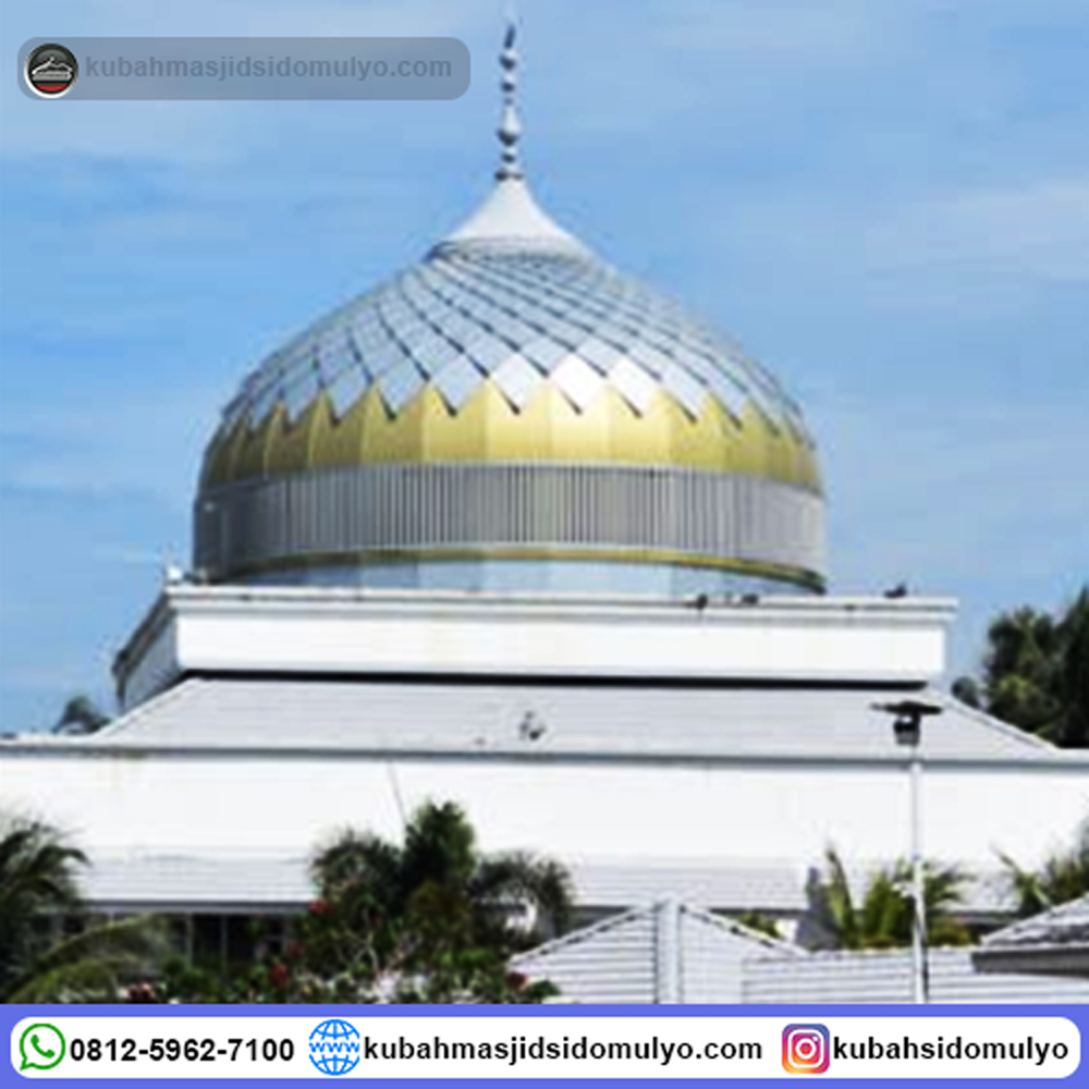pembuat kubah masjid Temanggung