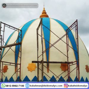 pembuat kubah masjid di kediri