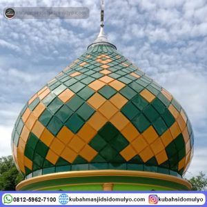 pembuat kubah masjid bojonegoro